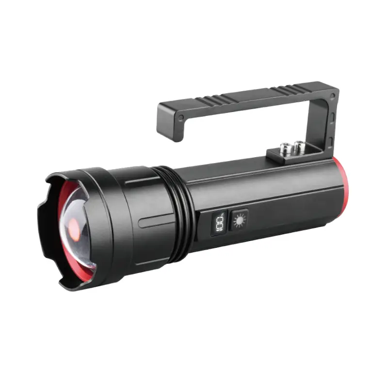 Laetav 50 W valge laseriga taskulamp