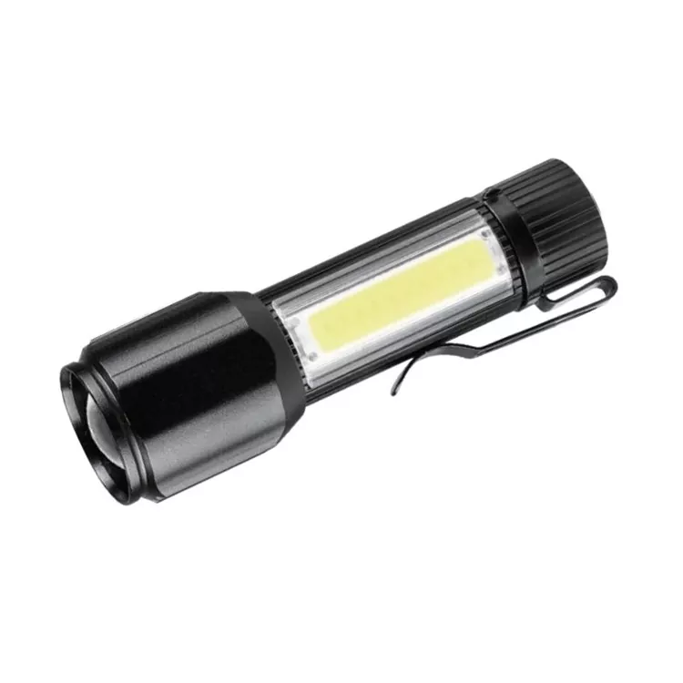 LED-taskulamp koos klambriga töötulega autoremondi matkamiseks